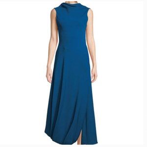 3.1 Phillip Lim Norwegian Blue Turtleneck Maxi Gown | Size 8